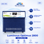 Luminous Optimous 2800 24V Pure Sine Wave UPS/IPS